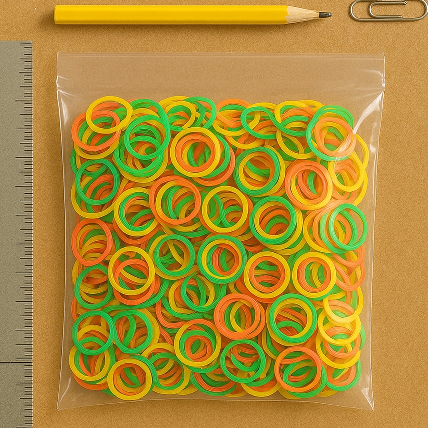 Rubber Band For Office/Home and Kitchen Accessories Item Products, Elastic Rubber Bands, Flexible Reusable Nylon Elastic Unbreakable, For Stationery, School Multicolor (1 Inch, 50 GM), Hair accessories Rubber Band For Office/Home and Kitchen Accessories Item Products, Elastic Rubber Bands, Flexible Reusable Nylon Elastic Unbreakable, For Stationery, School Multicolor (1 Inch, 50 GM), Hair accessories